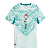 Portugal Joao Felix #11 Bortatröja Kvinnor VM 2026 Korta ärmar